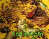 A picture of step 5 of Karhi pakora.
