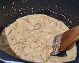 Une image de l'étape 8 de Murgh Malaï Chicken revisité.