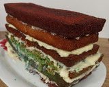 Foto del paso 6 de la receta: Bizcocho arcoíris de coco