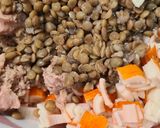 Foto del paso 11 de la receta: 189. Ensalada de Lentejas con Atún y Surimi