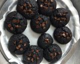 A picture of step 8 of Eggless Soft And Chewy Choco Brownie Cookies(Brookies)Without Oven.