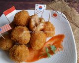 Foto langkah ke 5 dari resep Macaroni Cheese Ball.
