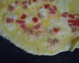 Mozza Omelette langkah memasak 3 foto
