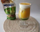 Foto langkah ke 12 dari resep Matcha Latte Topping Cream Double Mango.
