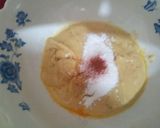 A picture of step 1 of Alo ke pakory.
