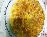 Foto del paso 4 de la receta: Tortilla de salchicha Frankfurt