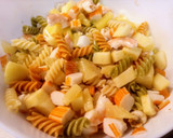 Foto del paso 3 de la receta: Ensalada de pasta de colores