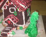 Foto del paso 1 de la receta: Mi casita de jengibre y chocolate!!!❤👩‍🍳🎅🤶🧑‍🎄