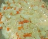 Foto del paso 3 de la receta: Tortilla de papas zanahorias y brócoli sin freír