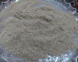A picture of step 2 of Chocolaty Thandai.