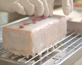 A picture of step 17 of SAKURA (Cherry Blossoms) Pound Cake.