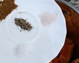 A picture of step 2 of Sweet Papaya -Orange Shots.