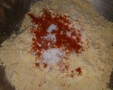 A picture of step 1 of Palak ke pkoray.