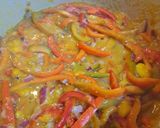 A picture of step 3 of Tangy Mango and Pepper Chicken.