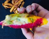 A picture of step 20 of Colourful Suji sandvich.