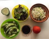 Foto del paso 1 de la receta: Ensalada con Edamame y chía