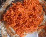 A picture of step 4 of Peanut Coconut Burfi.