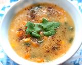 ভেজ কর্ন স্যুপ (veg corn soup recipe in Bengali) রেসিপির ধাপ 6 ছবি