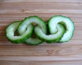 A picture of step 4 of Decorative Cucumber.