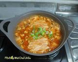 Hình bước làm 8 của món Canh vẹm cay 홍합매운탕