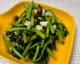 十分鐘上菜-熱炒蒜香枸杞活力菜的食譜步驟5照片