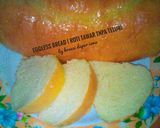 Foto langkah ke 12 dari resep Eggless bread (roti tawar tanpa telur).