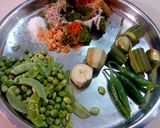 લો કેલરી લીલું ઊંધિયું (Low calories green Undhiyu recipe in Gujarati)(Jain) રેસીપી સ્ટેપ1ફોટો