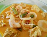 Foto langkah ke 4 dari resep Gulai Rebung Tahu.