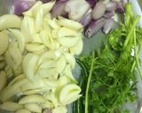 A picture of step 1 of Rabbit fish curry / safi fish.