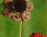 A picture of step 5 of Javvarisi Oats Vada/sabudana oats vada.