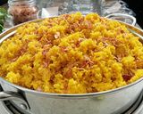 Foto langkah ke 5 dari resep Nasi Kuning Kukus.