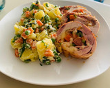 Foto del paso 6 de la receta: Pollo relleno 🐣