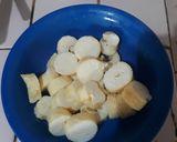 Foto langkah ke 2 dari resep Cah buncis bakso putih telur (w#50).