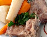 Marha és sertés csontból főtt erőleves recept fázis 4 fotója