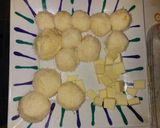 Foto del paso 3 de la receta: Coditos de pollo doritos con bombas de papa rellenas