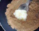 A picture of step 3 of Til ke laddu(white sesame).