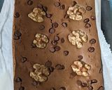 A picture of step 7 of Walnut brownie cake.