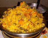 A picture of step 5 of Vegetable biryani.