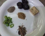 A picture of step 1 of Butter Chicken Tikka Rice.