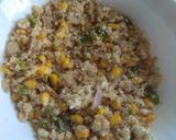 A picture of step 8 of Corn Tikki.