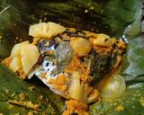 Foto langkah ke 3 dari resep Pepes Kepala Salmon.