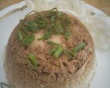 Foto langkah ke 4 dari resep Nasi tim ayam simple.