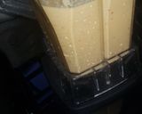 A picture of step 1 of Maize/corn and plantain moimoi.