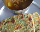 মেথি পরোটা (Methi parota recipe in bengali) রেসিপি ধাপ - 5 ছবি