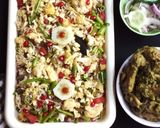 মিক্স ভেজ এগ ফ্রাইড রাইস (mix veg egg fried rice recipe in Bengali) রেসিপি ধাপ - 5 ছবি