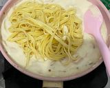 Foto langkah ke 5 dari resep Spaghetti Creamy Carbonara.