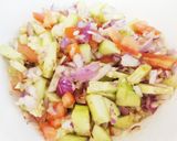 मिक्स सलाड (mix salad recipe in marathi) रेसिपी स्टेप 2 फोटो 
