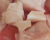 A picture of step 2 of Cabbage Chicken.