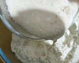 A picture of step 2 of Eggless Donuts.