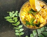 A picture of step 9 of Spicy Palak pulao ❤️ ❤️😋😋.